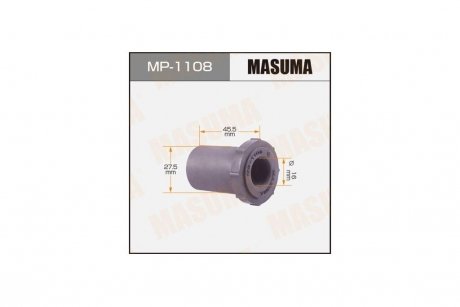 Втулка ресорна нижня (Кратно 2) Mitsubishi L200 (05-) (MP-1108) MASUMA MP1108