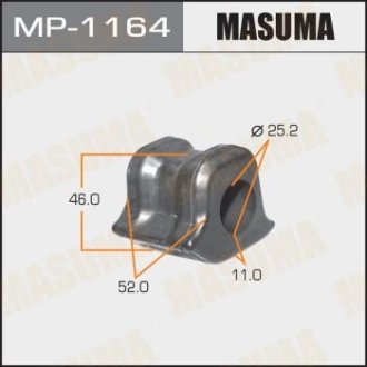 Втулка стойки стабилизатора передн левая MAZDA 6 (GJ, GH) 2.0 (13-18)/TOYOTA AURIS MASUMA MP1164 (фото 1)