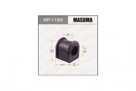 Втулка стабілізатора заднього (Кратно 2) Mazda 5 (05-10) (MP-1183) MASUMA MP1183 (фото 1)