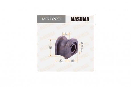 Втулка стабілізатора переднього (Кратно 2) Honda Accord (09-) (MP-1220) MASUMA MP1220 (фото 1)