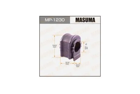 Втулка стабілізатора (Кратно 2) перед RX200T, RX450H/AGL25W, GYL25L (MP1230) MASUMA 'MP1230
