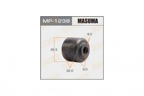 Втулка стабілізатора /задн/ LAND CRUISER PRADO, FJ CRUISER / TRJ150W, GSJ15L (MP-1238) MASUMA 'MP-1238