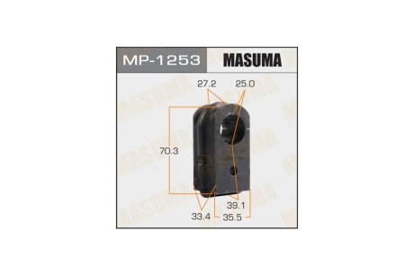 Втулка стабилизатора переднего (Кратно 2) Nissan Murano (04-08) (MP-1253) MASUMA MP1253 (фото 1)