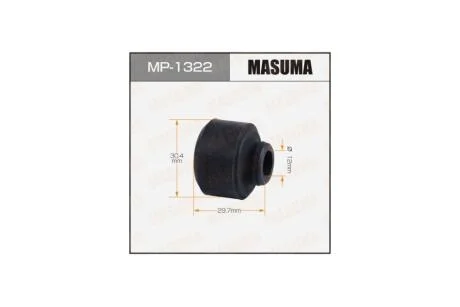 Втулка амортизатора задній нижній LAND CRUISER PRADO 120 (MP1322) MASUMA 'MP1322