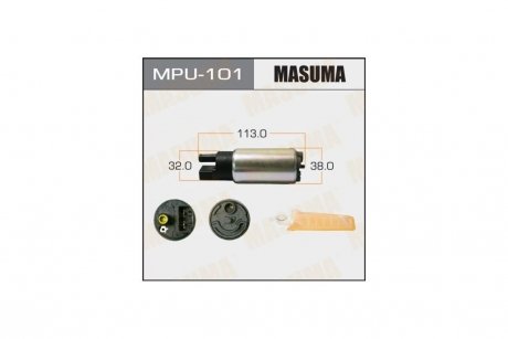 Бензонасос электрический (+сеточка) Toyota (MPU-101) MASUMA MPU101 (фото 1)