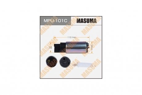 Бензонасос электрический Lexus/ Toyota (+сеточка) CC MASUMA MPU101C (фото 1)