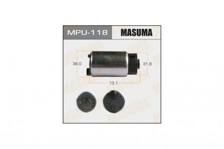 Бензонасос електричний Toyota (MPU-118) MASUMA MPU118 (фото 1)