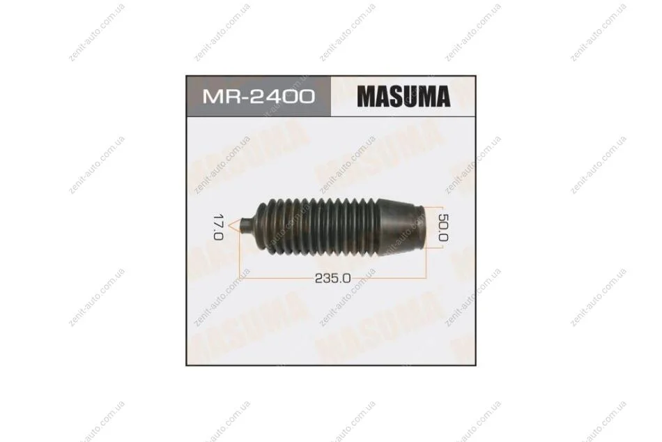 Пыльник рулевой рейки Mitsubishi Pajero (00-) (MR-2400) MASUMA MR2400 (фото 1)