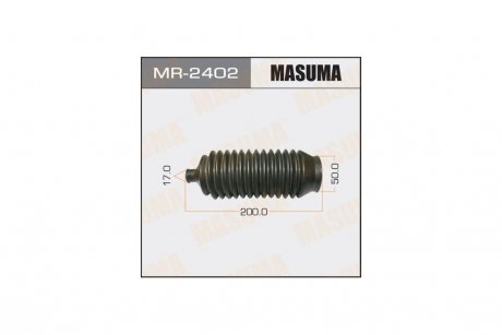 Пильовик рульової рейки Mitsubishi Pajero (00-) (MR-2402) MASUMA MR2402 (фото 1)