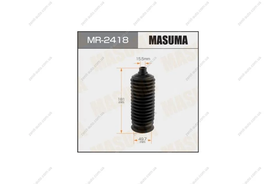 Пыльник рулевой рейки (пластик) Toyota FJ Cruiser (10-18), Land Cruiser Prado (02-09) (MR-2418) MASUMA MR2418 (фото 1)