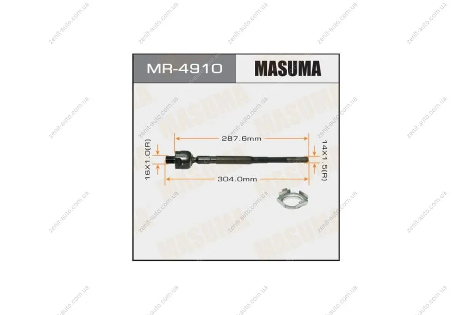 Тяга рулевая Nissan X-Trail (-07) (MR-4910) MASUMA MR4910 (фото 1)