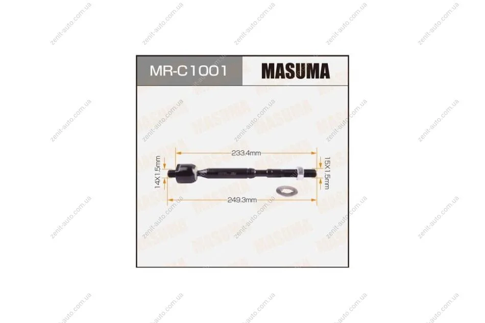 Тяга рулевая Toyota Auris (06-09), Corolla (06-19) (MR-C1001) MASUMA MRC1001 (фото 1)