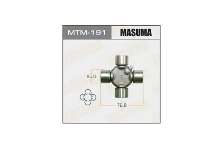 Крестовина карданного вала (25x76.8) Mitsubishi Pajero (MTM-191) MASUMA MTM191