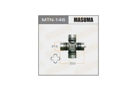 Крестовина карданного вала (27x46.1) Nissan Pathfinder (-04) (MTN-146) MASUMA MTN146