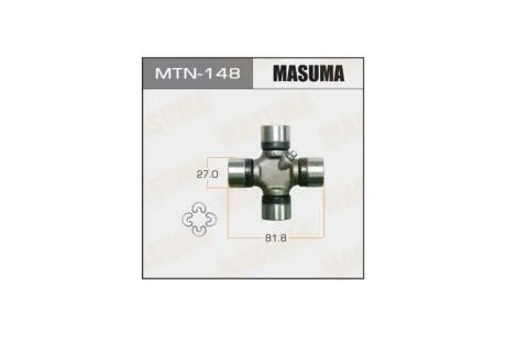Крестовина карданного вала (27x81.8) Nissan Navara (05-), Pathfinder (05-14)/ Toyota Hillux (15-) (MTN-148) MASUMA MTN148