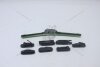 Щетка стеклоочистителя 350 мм бескаркасная (14") (BAYONET, CLAW, BUTTON 16/19, PIN LOCK, PINCH TAB, SIDE 17/22, J-HOOK) (MU-014U) MASUMA MU014U (фото 6)