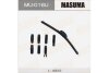 Щітка склоочисника 400 мм безкаркасна (16") (BAYONET, CLAW, BUTTON 16/19, PIN LOCK, PINCH TAB, SIDE 17/22, J-HOOK) (MU-016U) MASUMA MU016U (фото 8)