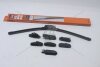 Щетка стеклоочистителя 550 мм бескаркасная (22") (BAYONET, CLAW, BUTTON 16/19, PIN LOCK, PINCH TAB, SIDE 17/22, J-HOOK) (MU-022U) MASUMA MU022U (фото 3)
