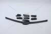 Щетка стеклоочистителя 550 мм бескаркасная (22") (BAYONET, CLAW, BUTTON 16/19, PIN LOCK, PINCH TAB, SIDE 17/22, J-HOOK) (MU-022U) MASUMA MU022U (фото 7)