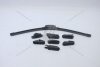 Щетка стеклоочистителя 550 мм бескаркасная (22") (BAYONET, CLAW, BUTTON 16/19, PIN LOCK, PINCH TAB, SIDE 17/22, J-HOOK) (MU-022U) MASUMA MU022U (фото 9)