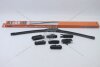 Щетка стеклоочистителя 600 мм бескаркасная (24") (BAYONET, CLAW, BUTTON 16/19, PIN LOCK, PINCH TAB, SIDE 17/22, J-HOOK) (MU-024U) MASUMA MU024U (фото 3)