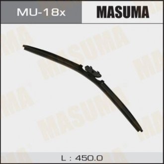 Щетка стеклоочистителя 18 бескаркасная, DNTL 1.1, (450mm) MASUMA 'MU-18x (фото 1)