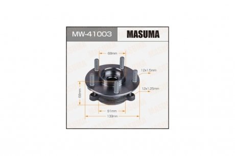 Ступица колеса передний AXELA MAZDA 3 / BMEFSBM5FP (with ABS) MASUMA MW41003 (фото 1)