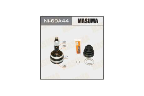ШРУС наружный Nissan Maxima, X-Trail (00-07) (нар:29/вн:25) (NI-69A44) MASUMA NI69A44