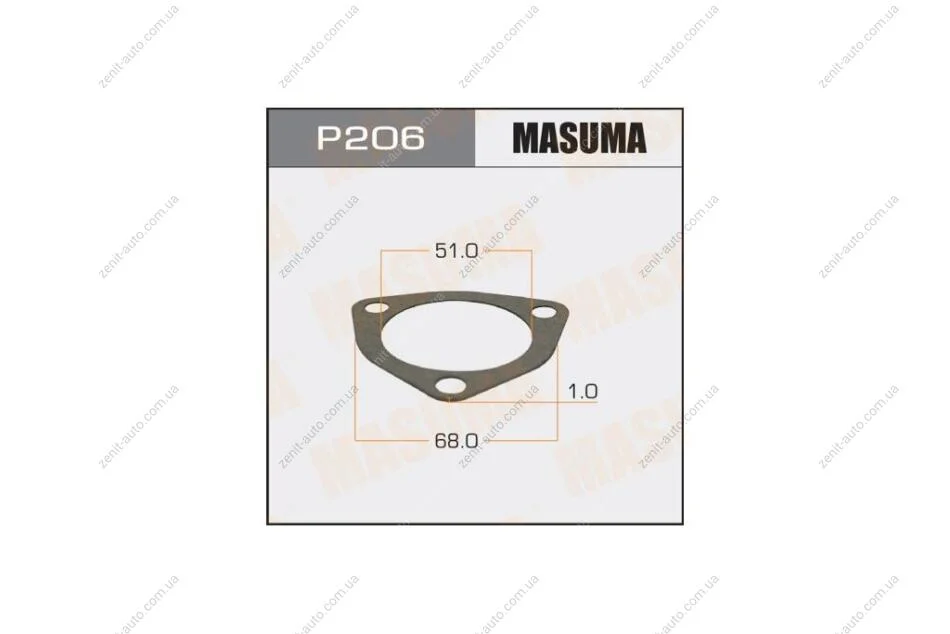 Прокладка термостата Nissan MASUMA P206 (фото 1)