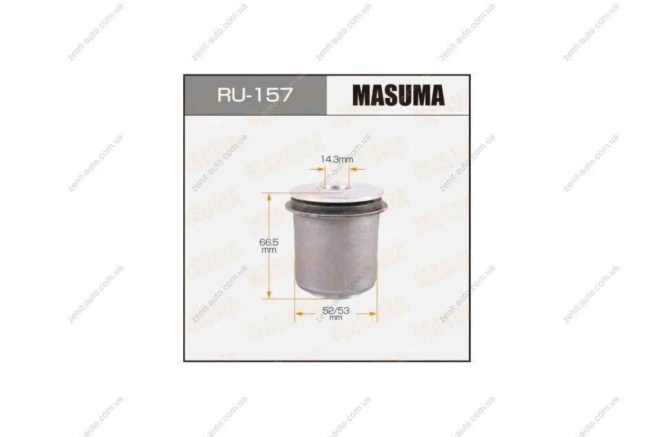 Сайлентблок Land Cruiser /##J10#/ передн верхн (RU-157) MASUMA 'RU-157 (фото 1)