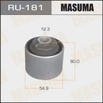 Сайлентблок Impreza, Legasy, Forester задн (RU-181) MASUMA 'RU-181