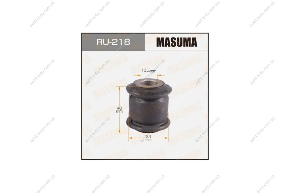 Сайлентблок заднего продольного рычага Nissan Primera (-05), X-Trail (00-07) (RU-218) MASUMA RU218 (фото 1)