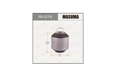 Сайлентблок задньої поперечної тяги Honda Civic (01-05), CR-V (01-16), FR-V (05-09) (RU-315) MASUMA RU315