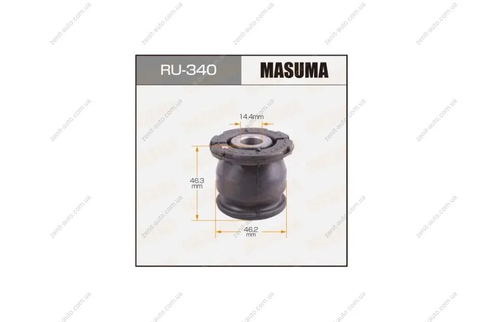 Сайлентблок HONDA CIVIC VII задн наружн RR (RU-340) MASUMA RU340 (фото 1)