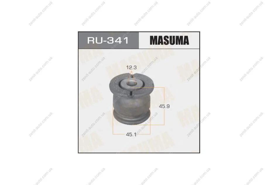 Сайлентблок Civic /EU#/ задн наружн FR (RU-341) MASUMA 'RU-341 (фото 1)