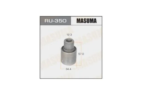 Сайлентблок задній нижній зовнішній Subaru Legasy /BH, BE/ (RU350) MASUMA 'RU350