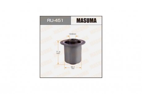 Сайлентблок заднего рычага внутренний Toyota Hiace (00-11) MASUMA RU451