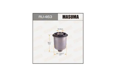 Сайлентблок подрамника заднего Suzuki Grand Vitara (05-) (RU-463) MASUMA RU463