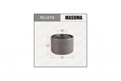Сайлентблок переднього нижнього важеля Nissan Almera Classic (06-12) (RU-474) MASUMA RU474 (фото 1)