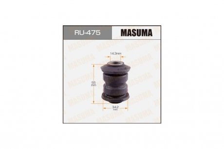 Сайлентблок переднього нижнього важеля Nissan Almera Classic (06-12) (RU-475) MASUMA RU475 (фото 1)