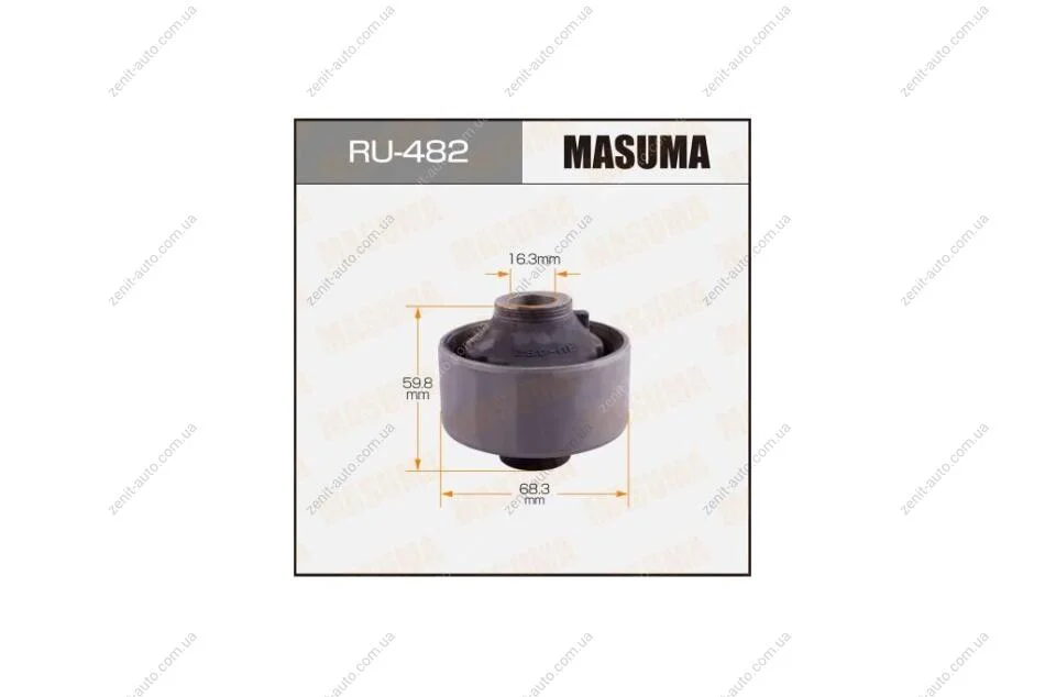 Сайлентблок переднего нижнего рычага задний Toyota RAV 4 (05-) (RU-482) MASUMA RU482 (фото 1)
