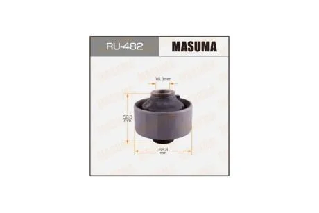 Сайлентблок переднього нижнього важеля задній Toyota RAV 4 (05-) (RU-482) MASUMA RU482