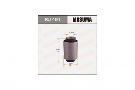 Сайлентблок (RU-491) MASUMA RU491