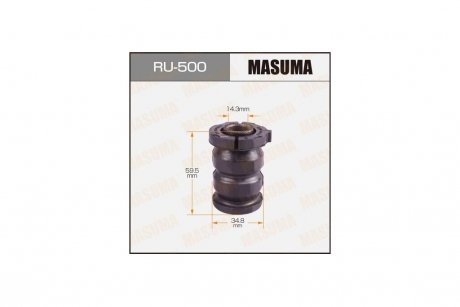 Сайлентблок переднего нижнего рычага передний Toyota Avensis (03-08) (RU-500) MASUMA RU500 (фото 1)