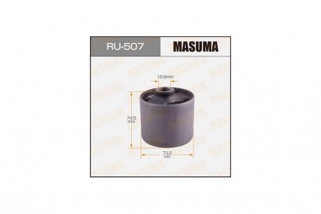 Сайлентблок заднього поздовжнього важеля Mitsubishi Pajero (00-) (RU-507) MASUMA RU507