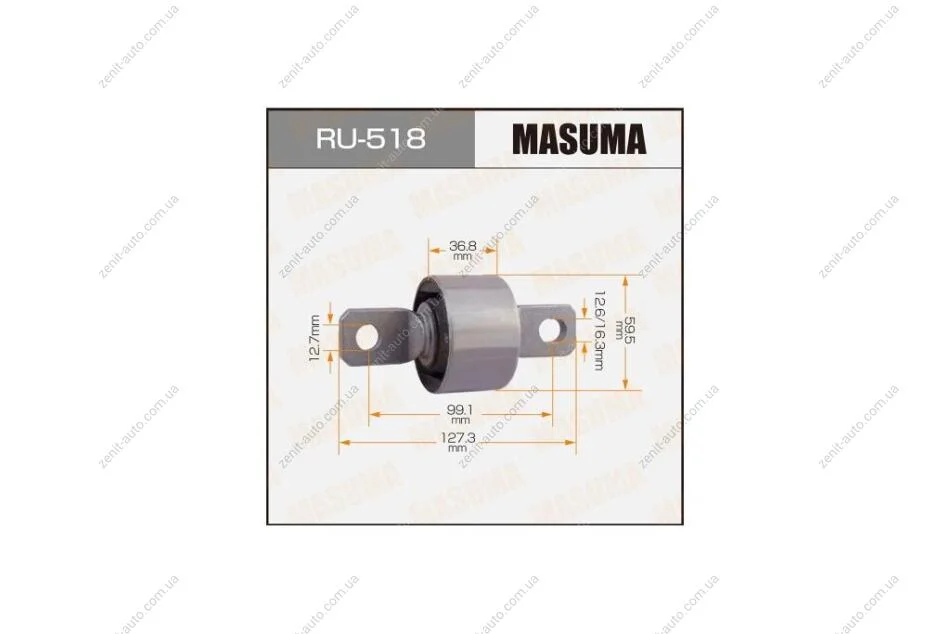 Сайлентблок (RU-518) MASUMA RU518 (фото 1)