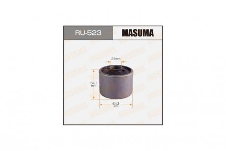 Сайлентблок (RU-523) MASUMA RU523 (фото 1)