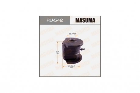 Сайлентблок переднего нижнего рычага задний Honda HR-V (02-06) (RU-542) MASUMA RU542 (фото 1)
