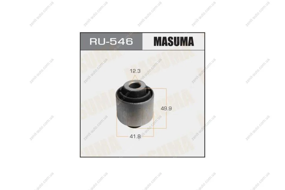Сайлентблок задней цапфы Honda Accord (03-08), CR-V (06-12) (RU-546) MASUMA RU546 (фото 1)