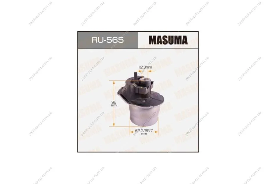 Сайлентблок задньої балки Toyota Corolla (00-06) (RU-565) MASUMA RU565 (фото 1)